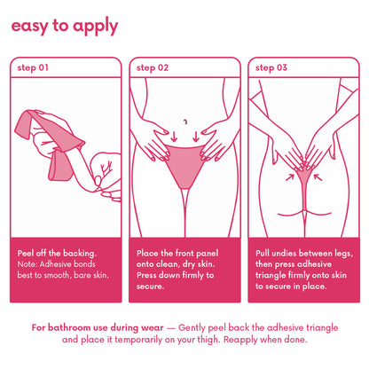 CAKES Invisible™ undies 3-Pack