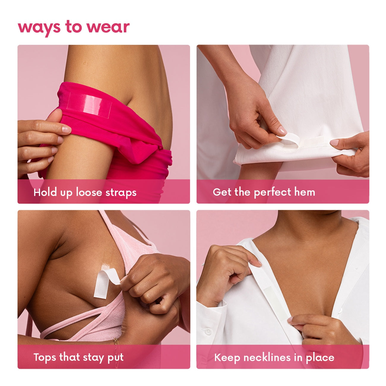 fashion tape to hold dress in place Amazon.com: CLING IT2 Double Sided Tape for Clothes, Extra Strength All Day  Adhesive Clothing Tape, Versatile Fashion Tape for Fabric, Dress, Cloth,  Hemming, No Residue, Gentle on Skin & Body, Transparent Tape. :