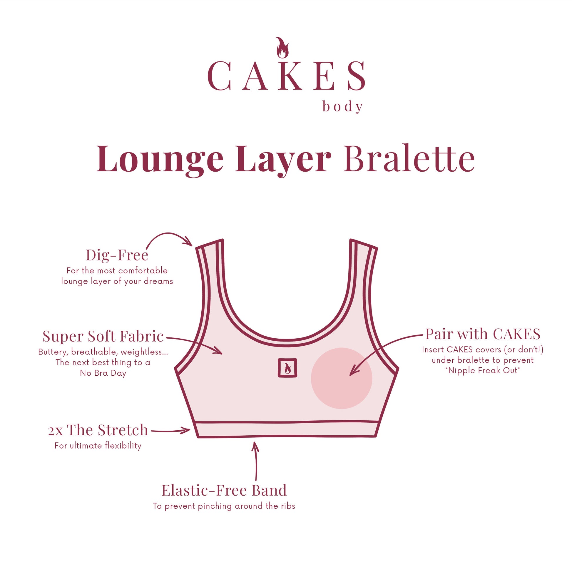 Lounge Layer Bralette – CAKES body