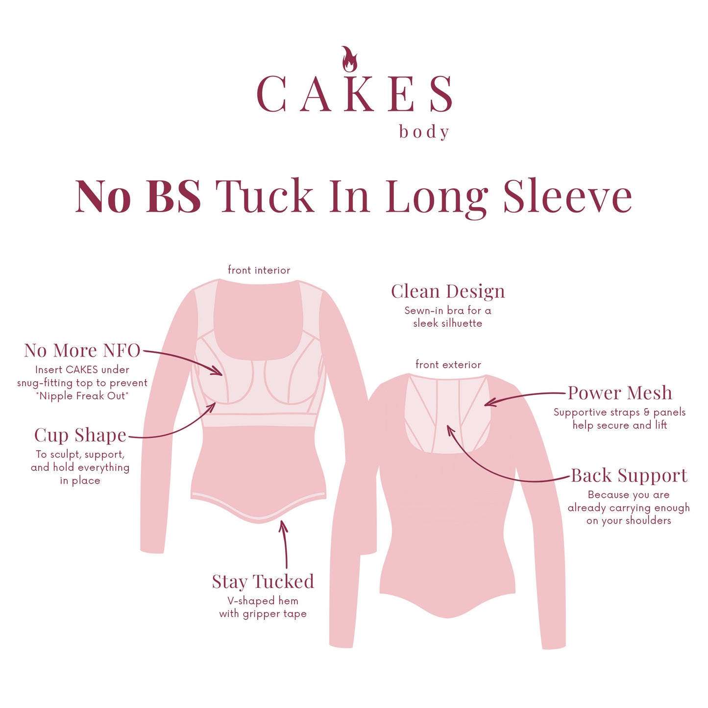 No BS Tuck-in Long Sleeve