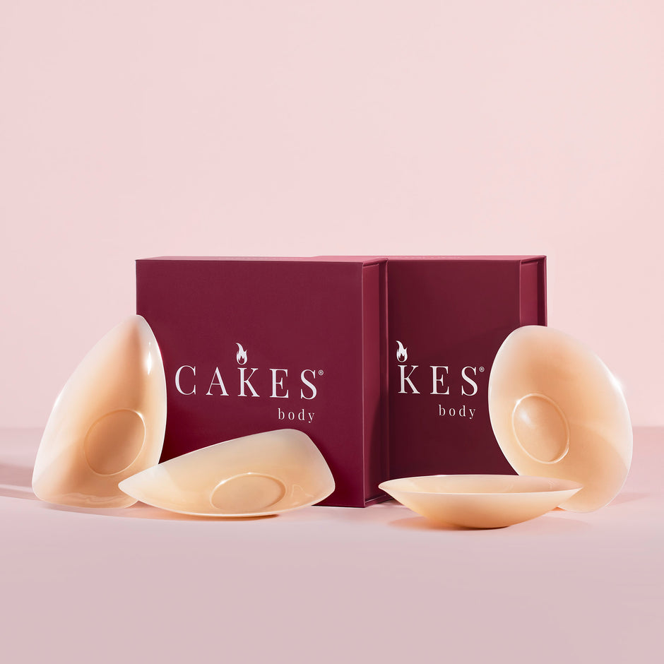 Sticky CAKES™ | Medical-Grade Adhesive Nipple Covers – CAKES body