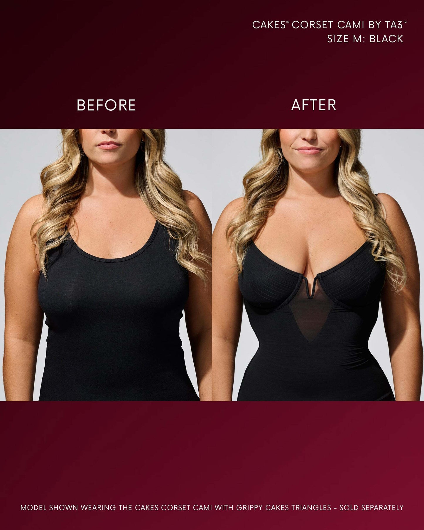 CAKES™ Corset Cami by TA3™